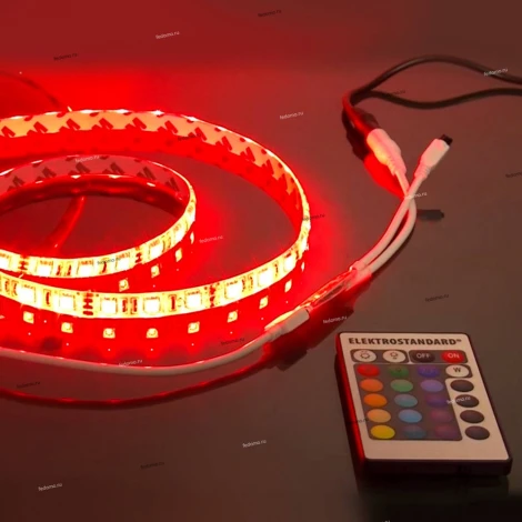 Светодиодная лента Elektrostandard 12V 14,4W 60Led 5050 IP20 RGB, 5м