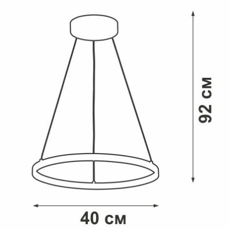 Подвесной светильник светодиодный V04600-03/1S Vitaluce