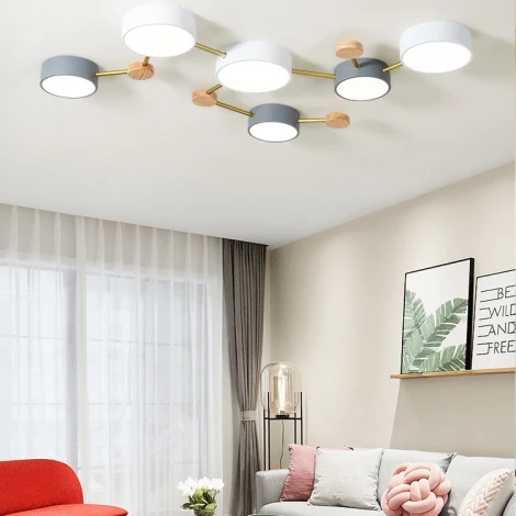 Потолочная люстра Solen L6 ImperiumLoft Solen01 (151504-26) (LED, 220V)