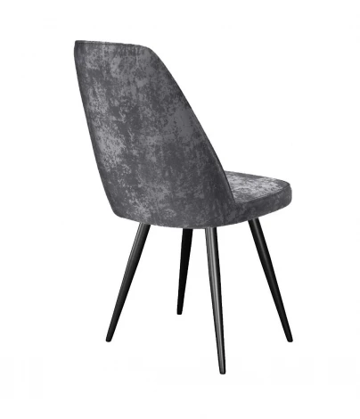 Стул DikLine 327 поворотный M14 серый, ножки черные 00-00084793