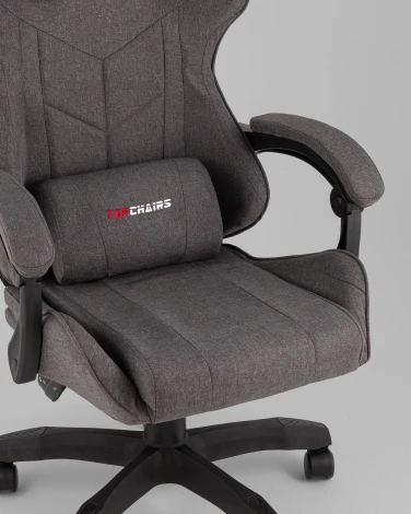 Кресло спортивное TopChairs MG-7036 ткань серый TopChairs УТ000042701