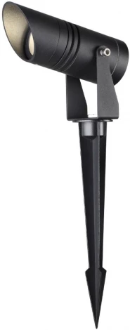 Грунтовый светильник Odeon Light Stima 6648/6GL NATURE черный/металл IP67 LED 10W 4000K AC85-265V (220V, круглые)