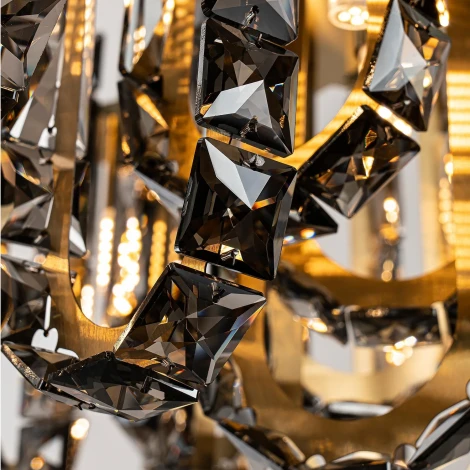 Подвесная люстра хрустальная Modelux ML.6621.14 BS-SM