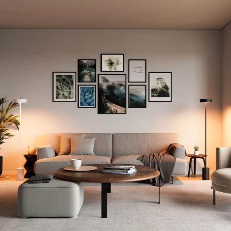 Торшер SP-SAMSARA-FLOOR-16W Warm3000 (WH, 110 deg, 230V) (Arlight, IP20 Металл) 053772 (LED)