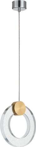 Подвесной светильник Simple Story 1082 1082-LED4PL (220V, хрусталь, на проводе, кольцо)