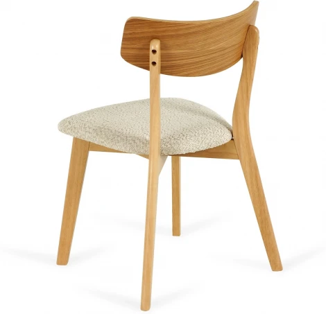 Стул Oxville ОГОГО Обстановочка! (Массив дерева,Букле/Бежевый) арт.920341