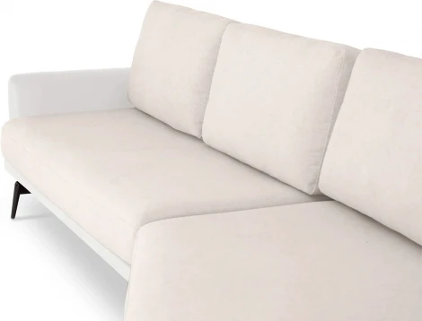 Диван Ispani угловой левый ОГОГО (арт.839480), (Ткань,Экокожа)