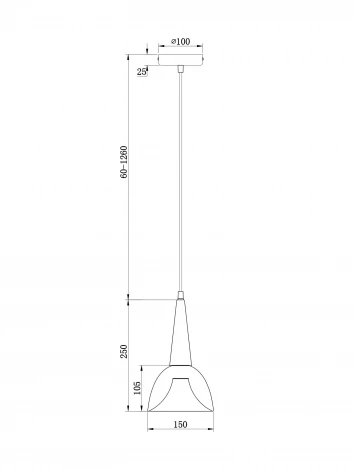 Подвесной светильник Freya Noria FR8009PL-01GB