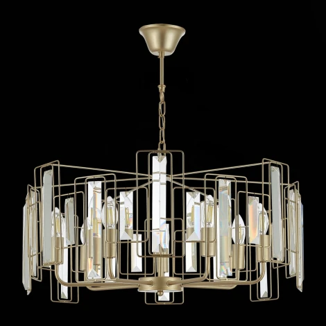 Подвесная люстра Evoluce Giano SLE103403-07 (220V, на цепи, круглые)