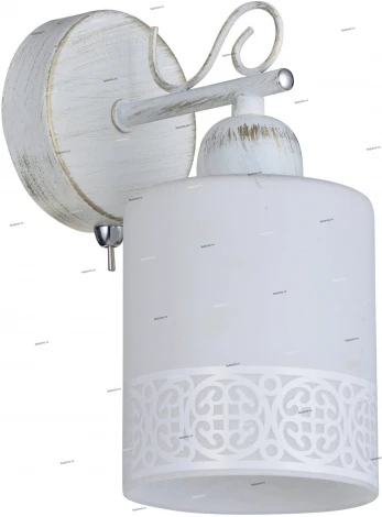 Бра IDLamp Ileria 848/1A-Whitepatina