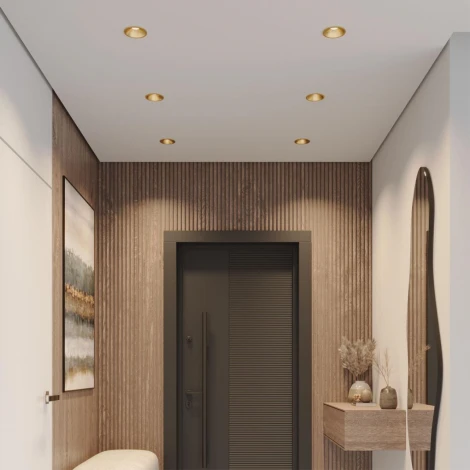 Встраиваемый светильник светодиодный Novotech Nova 359850 бронза с переключателем цв. температуры  LED 7W 220V 2700К\3200К\4000К