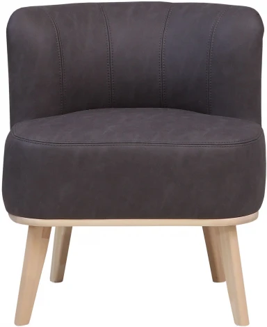 Кресло Жирон ткань kiprus 13, каркас лак Mebelik арт.009298