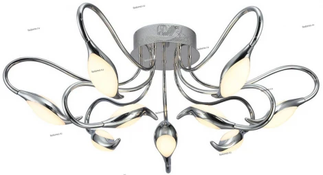 Потолочная люстра IDLamp Oktopia 295/9PF-LEDChrome