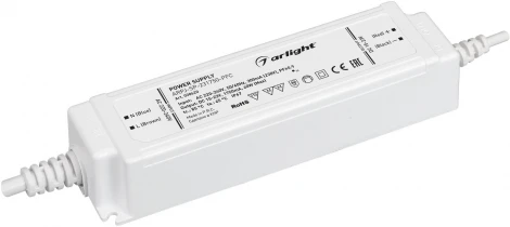 Блок питания ARPJ-SP-231750-PFC (40W, 15-23V, 1.75A) (Arlight, IP67 Пластик, 5 лет) 038620