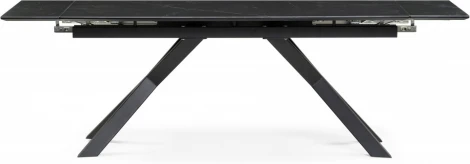 Керамический стол Хеме 180 (Хеме 180(240)х90х77 shakespeare black / черный) Woodville арт.588052