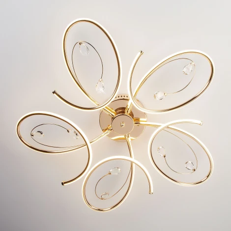 Потолочная люстра Eurosvet Saona 90099/5 золото