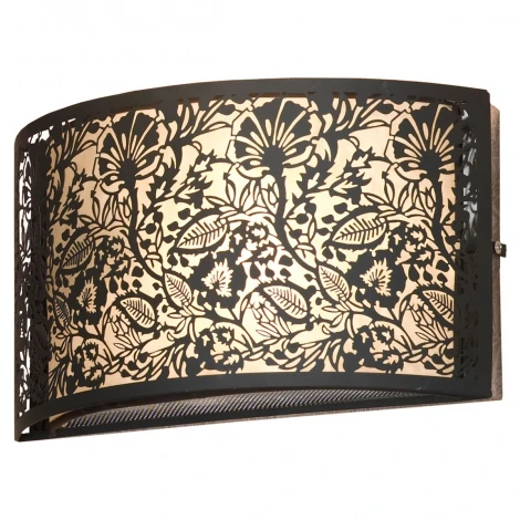 Настенный светильник Lussole Vetere LSF-2371-01V (220V, выключатель, цветы, природа, IP21)