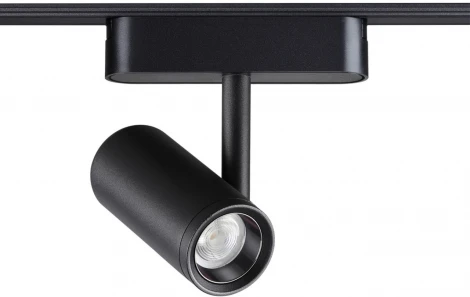 Трековый светильник Novotech Smal 359270 SHINO черный для низковольтного шинопровода IP20 LED 8W 48V 680Лм 3000К (круглые)