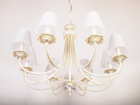 Подвесная люстра Abrasax 3007/8(creampearl) (220V, на цепи)