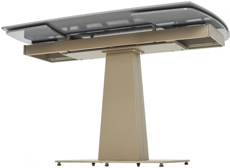 Стол M-City BALDE 140 MATT LATTE STONE SOLID CERAMIC / TAUPE