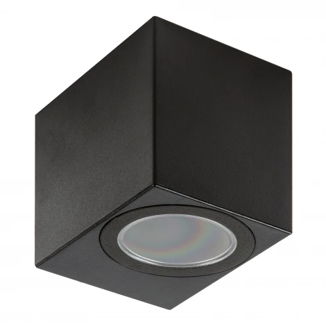 Архитектурная подсветка под лампу GU10 черный Uniel UUL-A01S UUL-P41A 6W/GU10 IP65 BLACK