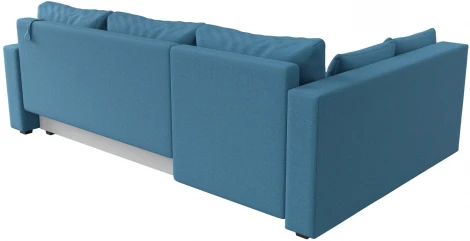 Диван угловой Мансберг левый угол (Голубой/Рогожка) Лига Диванов арт.121539L