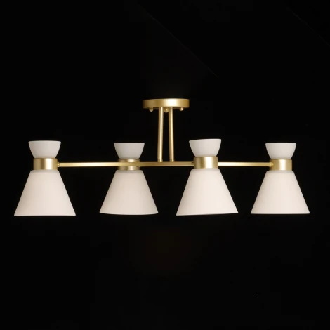 Потолочная люстра на штанге DeMarkt Дэла 635015704 (220V)