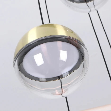 Потолочная люстра Favourite Luna 4371-9P (LED, 220V, на проводе)