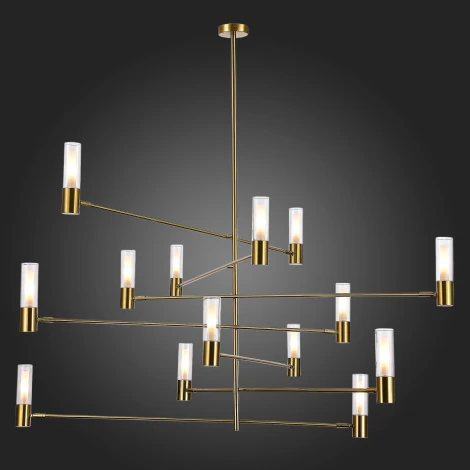 Потолочная люстра ярусная на штанге ST Luce Vitra SL1239.303.14 (220V)