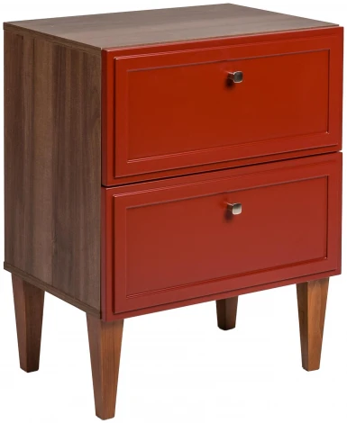 Тумба прикроватная R-Home Norton кармин