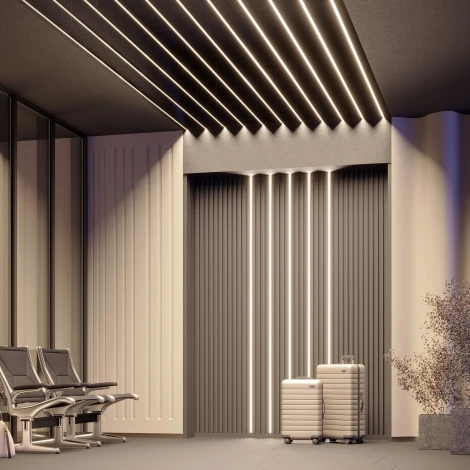 Светодиодная лента ULTRA-C64-10mm 24V Warm3000 (14.4 W/m, IP20, 5630, 5m) (Arlight, высок.эфф.160 лм/Вт) 037450