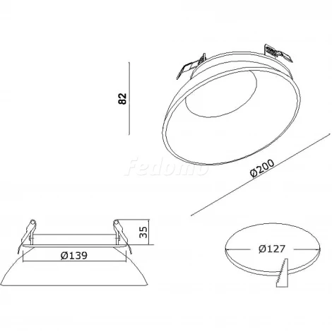 Donolux DL18429 DL18429/11WW-White Dim