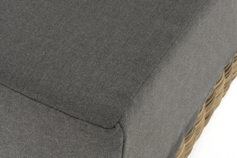 "Капри" модуль диванный прямой с подушками, цвет соломенный 4SIS арт.УТ-00009387