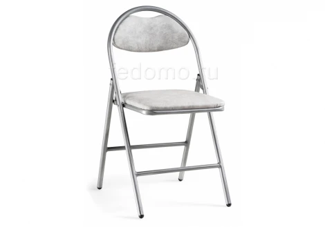 Стул Woodville на металлокаркасе Gikat белый мрамор / светлый мусс 489749