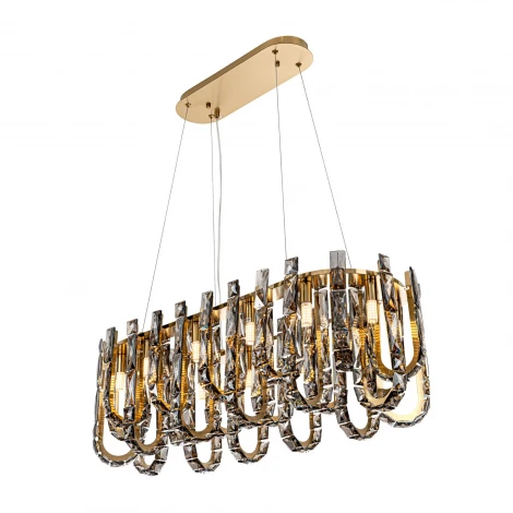Подвесная люстра хрустальная Modelux MODELUX ML.6621.12 BS-SM