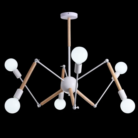 Потолочная люстра Natali Kovaltseva Andy 75139/6C WHITE