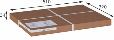 Стол журнальный Берген рогожка 82/39/черный муар Mebelik арт.008937
