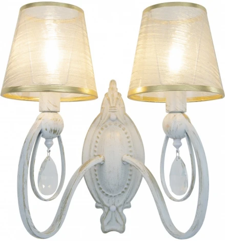 Бра Arte Milano AM347203 347203/2W WT+G (220V, подвески)