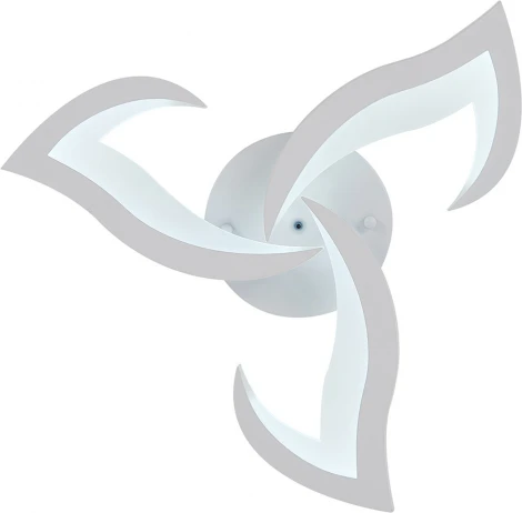 Потолочная люстра Natali Kovaltseva Simply LED LAMPS 81401 с пультом ДУ 60W, белый, LED (регулировка яркости, 220V)