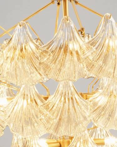 Подвесная большая люстра Moderli Justine V10410-32P (220V, на цепи)