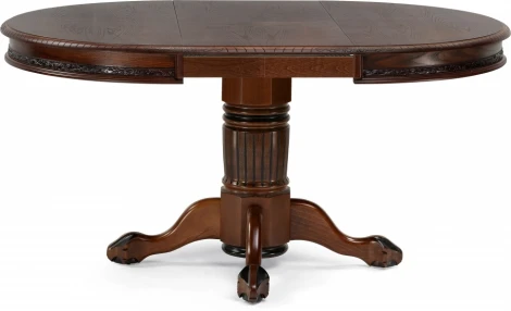 Стол деревянный Woodville Альфред орех / коричневая патина арт.615293