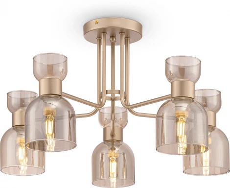 Потолочная люстра Freya Isla FR5094PL-05G (220V)