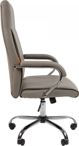 Компьютерное кресло CHAIRMAN CH425 (Металл,Экокожа/Серый)
