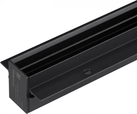 Трек магнитный встраиваемый MAG-TRACK-2538-FDW-2000 (BK, 5LN) (Arlight, IP20 Металл) 046285