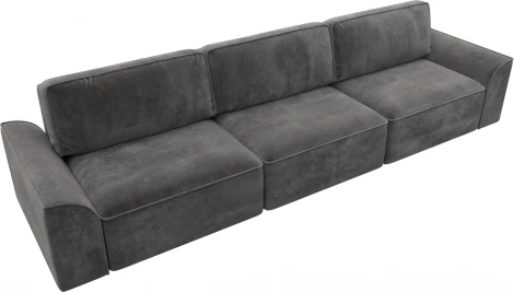 Диван прямой Лига-048 НПБ Лонг Лига Диванов (Велюр) арт.128257