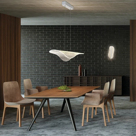 Подвесной светильник Mantra Bianca 7766 (LED, 220V, на тросе)