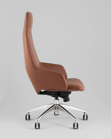 Кресло руководителя TopChairs Bow шоколадный TopChairs УТ000042253