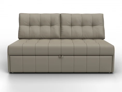 Диван прямой Лига-107 (140) (ЛДСП,Брус,Фанера,Экокожа/Бежевый) Лига Диванов 134923