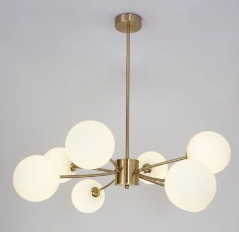 Потолочная люстра на штанге Zortes Blo ZRS.1777.08 (220V, шарики, IP21)