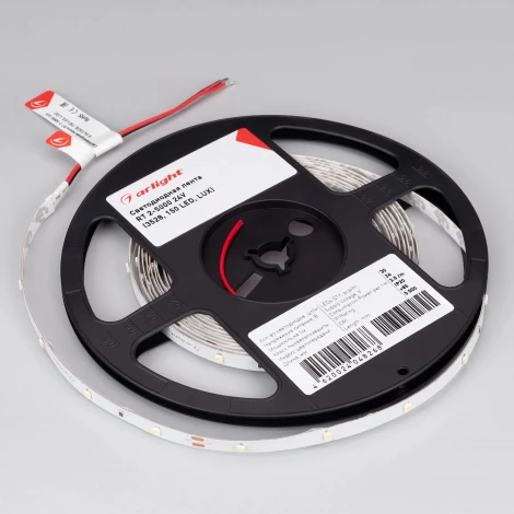 Светодиодная лента RT-A30-8mm 24V Cool 8K (2.9 W/m, IP20, 2835, 5m) (Arlight, 2.9 Вт/м, IP20) 019916(2)